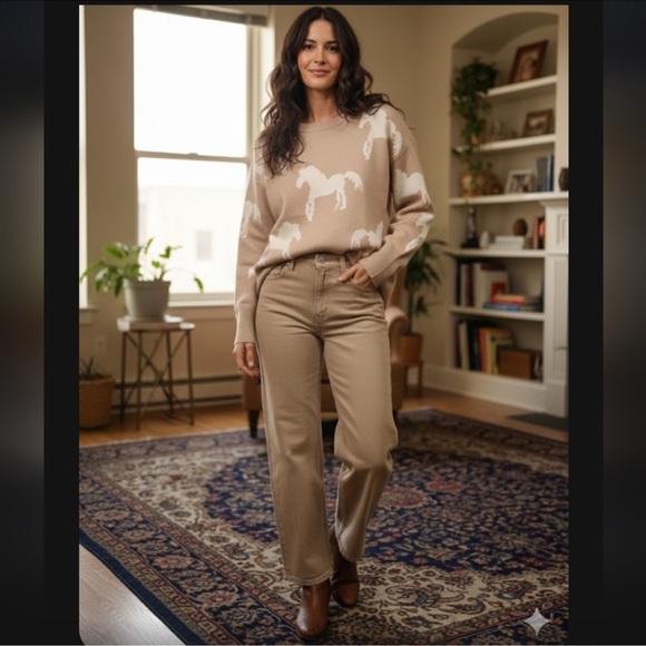 NWT Jason Wu Horse Sweater - Picture 2 of 2